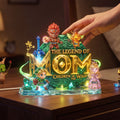 The Legend Of Mom Light Box Personalized Mother's Day Gifts 04OHTI140326