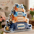 Fun Family Pile Custom Shape Pillow - Personalized Gifts For Family 04qhti100426
