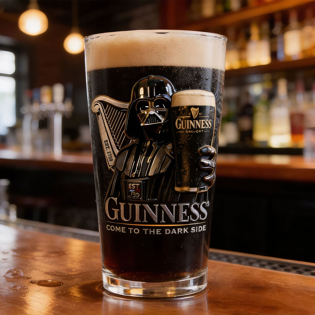 Futuristic Space Warrior Beer Glass - Personalized Gifts 088nati080626