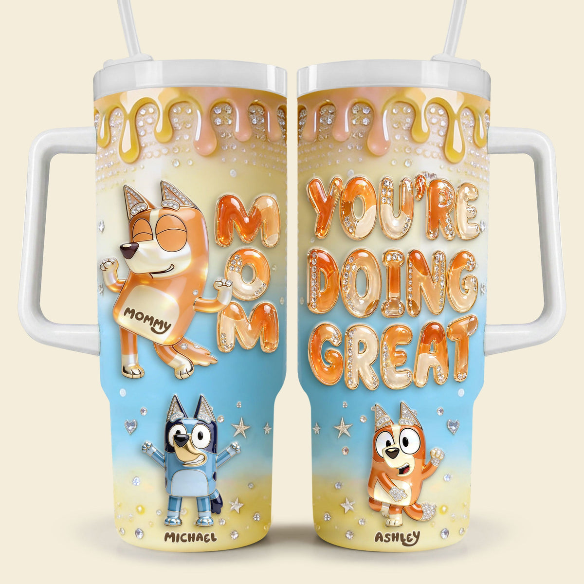 You're Doing Great Tumbler - Personalized Gifts For Moms 04pgti250426