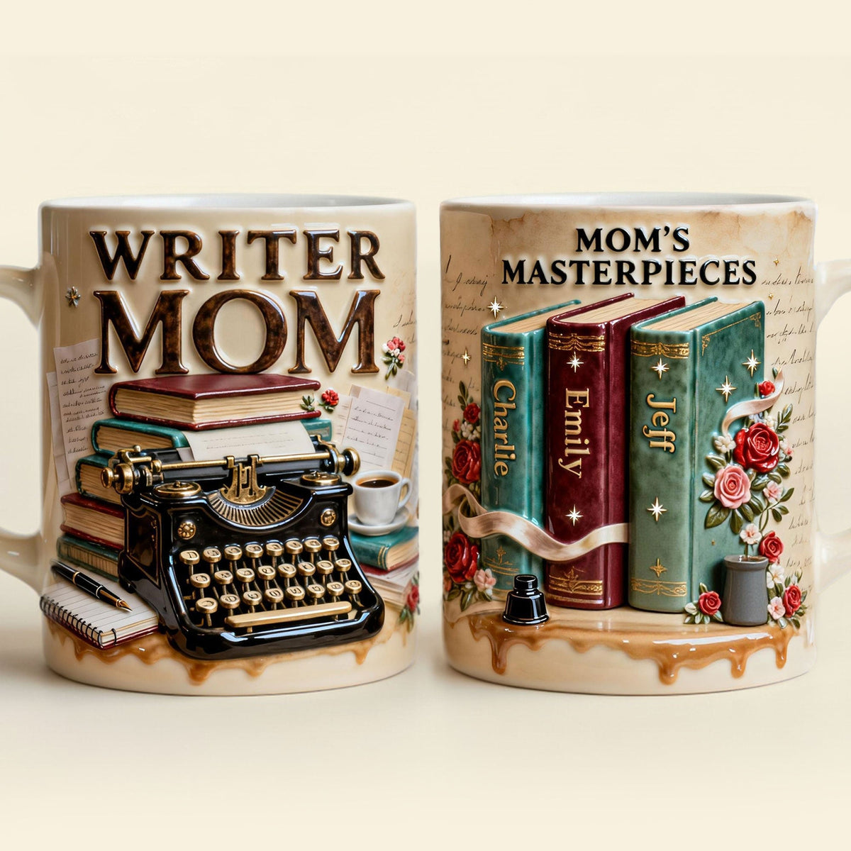 Writer Mom Coffee Mug - Personalized Gifts For Mother's Day 04qhti130426