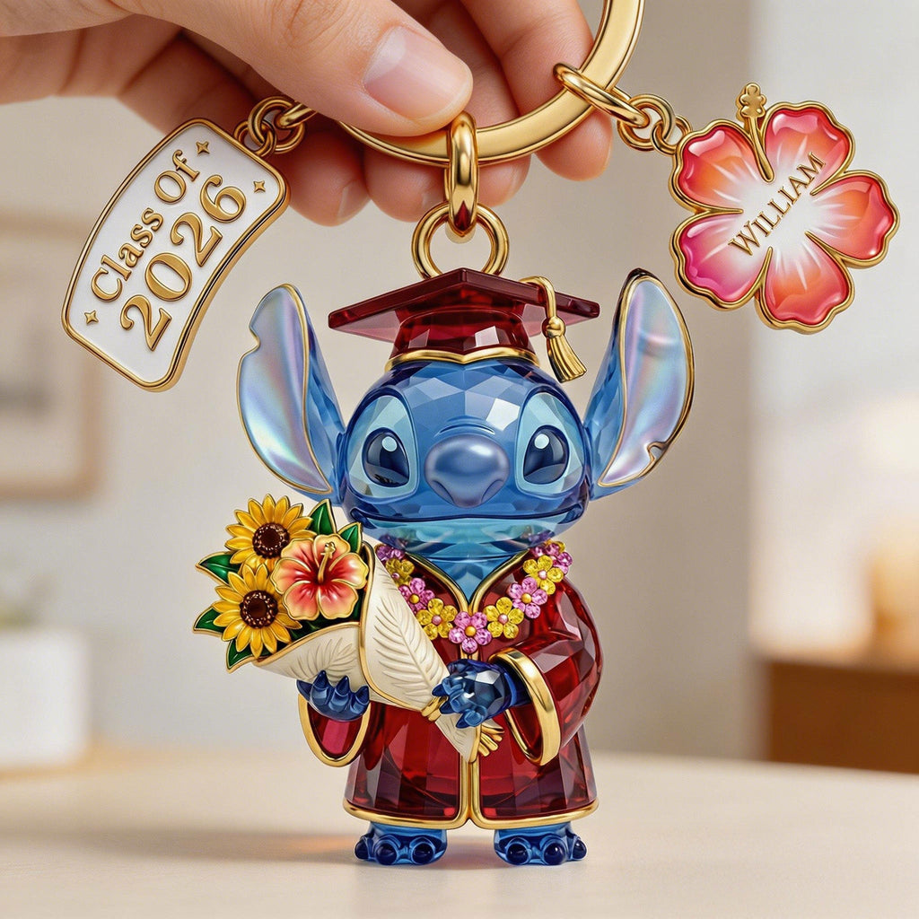 2026 Graduation Acrylic Tag Keychain - Personalized Gifts For Graduate 085pati080626
