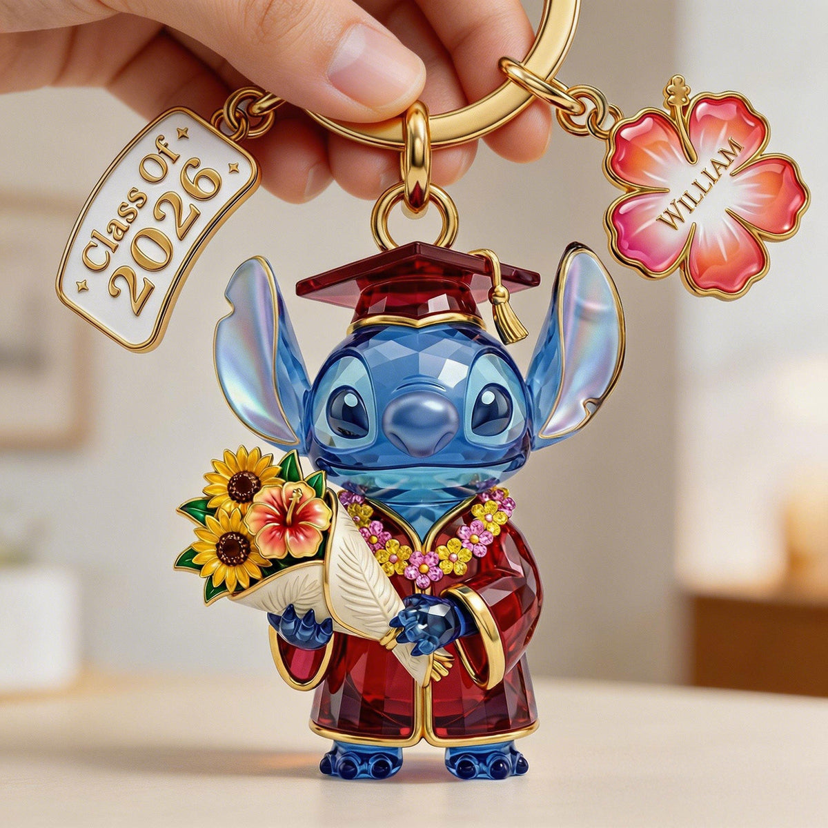 2026 Graduation Acrylic Tag Keychain - Personalized Gifts For Graduate 085pati080626