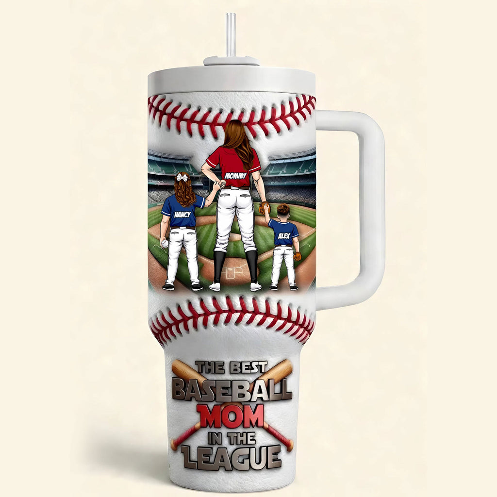 Baseball Mom Player 40oz Tumbler - Personalized Gifts For Mother's Day Tumbler 05TYTI150426
