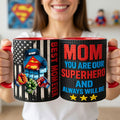 Powerful Mom Fist Bump Coffee Accent Mug - Personalized Gifts For Mother's Day Coffee Mug 05OHTI140426