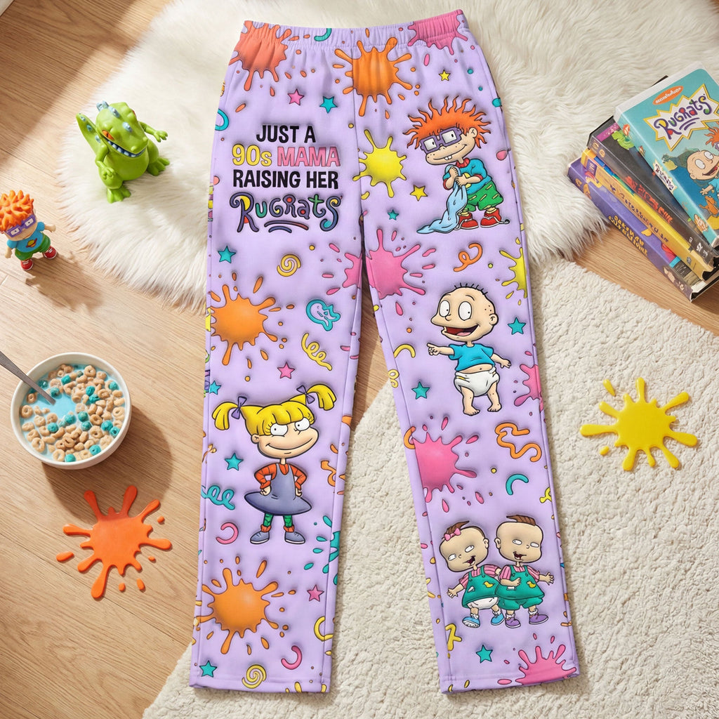 Funny Kids Pajama Pants Custom Photo Gifts For Mom 01NATI040326