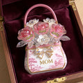 Mom Flower Basket Acrylic Plaque - Personalized Gifts For Mom 01PGTI310326