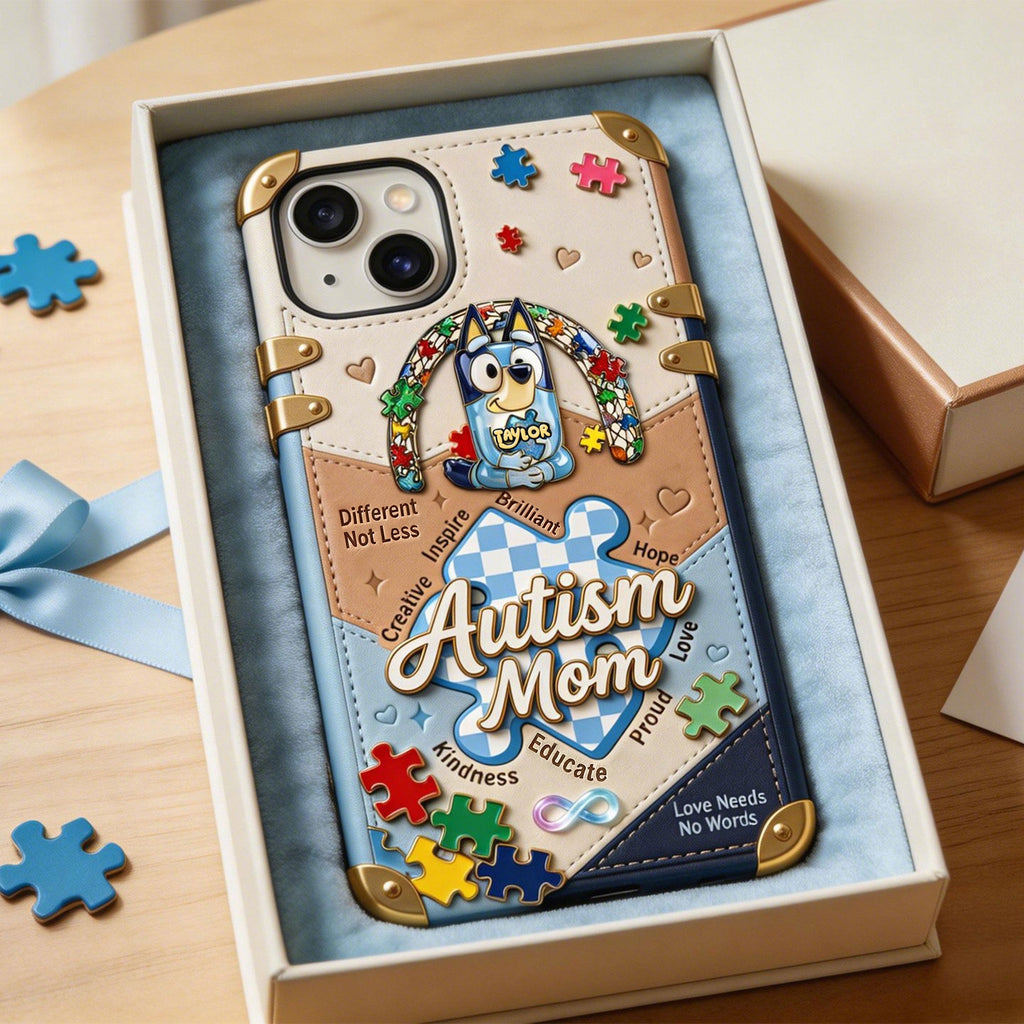Cute Autism Mom Phone Case, Personalized Gifts For Autism Mom 03qhti100426