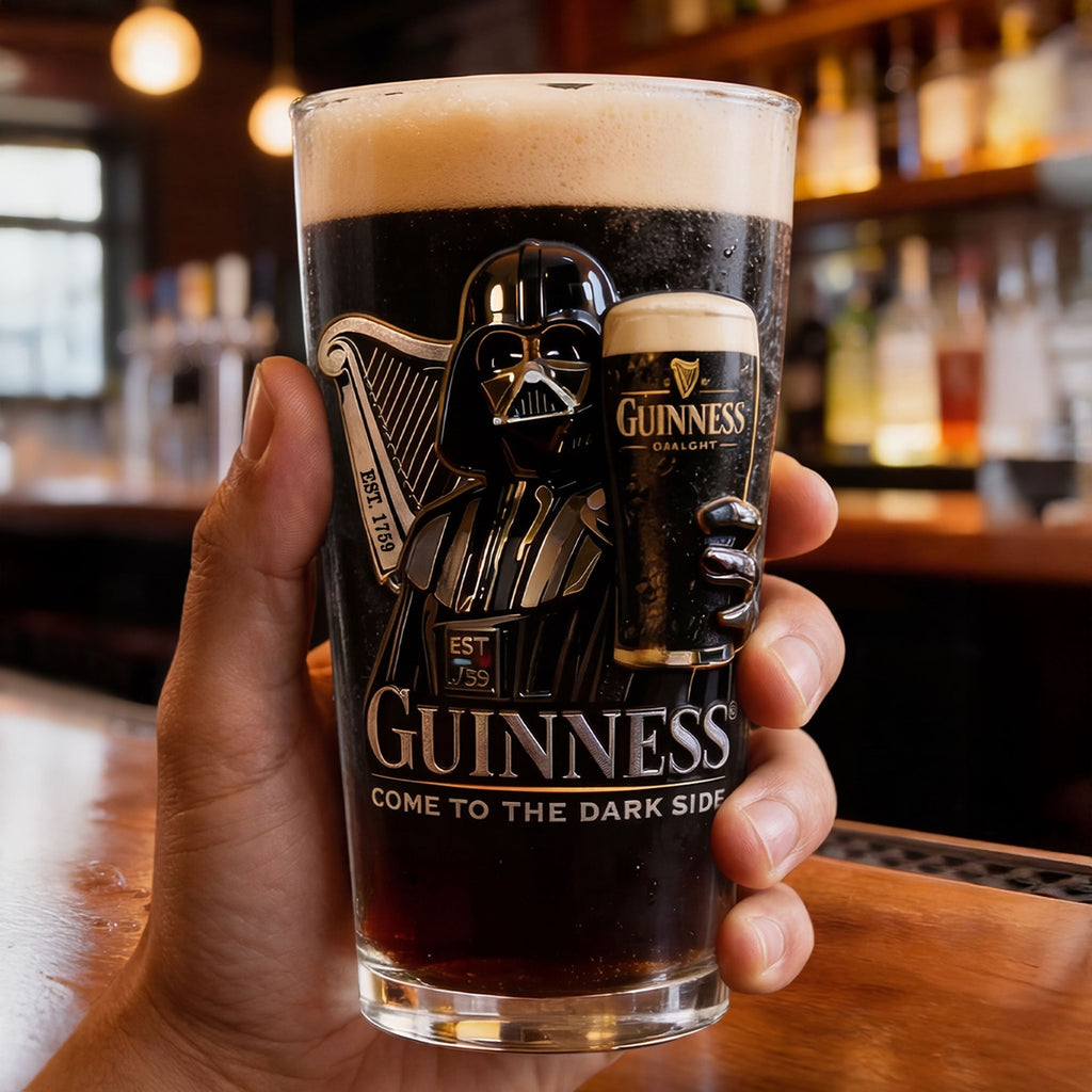 Futuristic Space Warrior Beer Glass - Personalized Gifts 088nati080626
