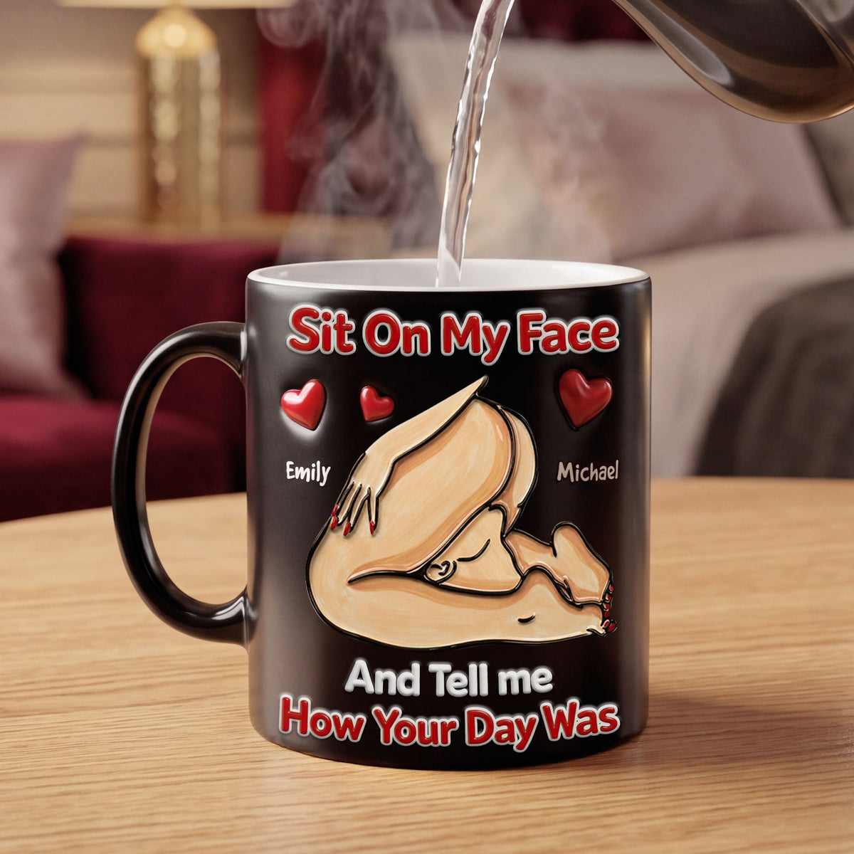 After A Long Day Magic Coffee Mug - Personalized Gifts For Naughty Couples 02HUTI210426