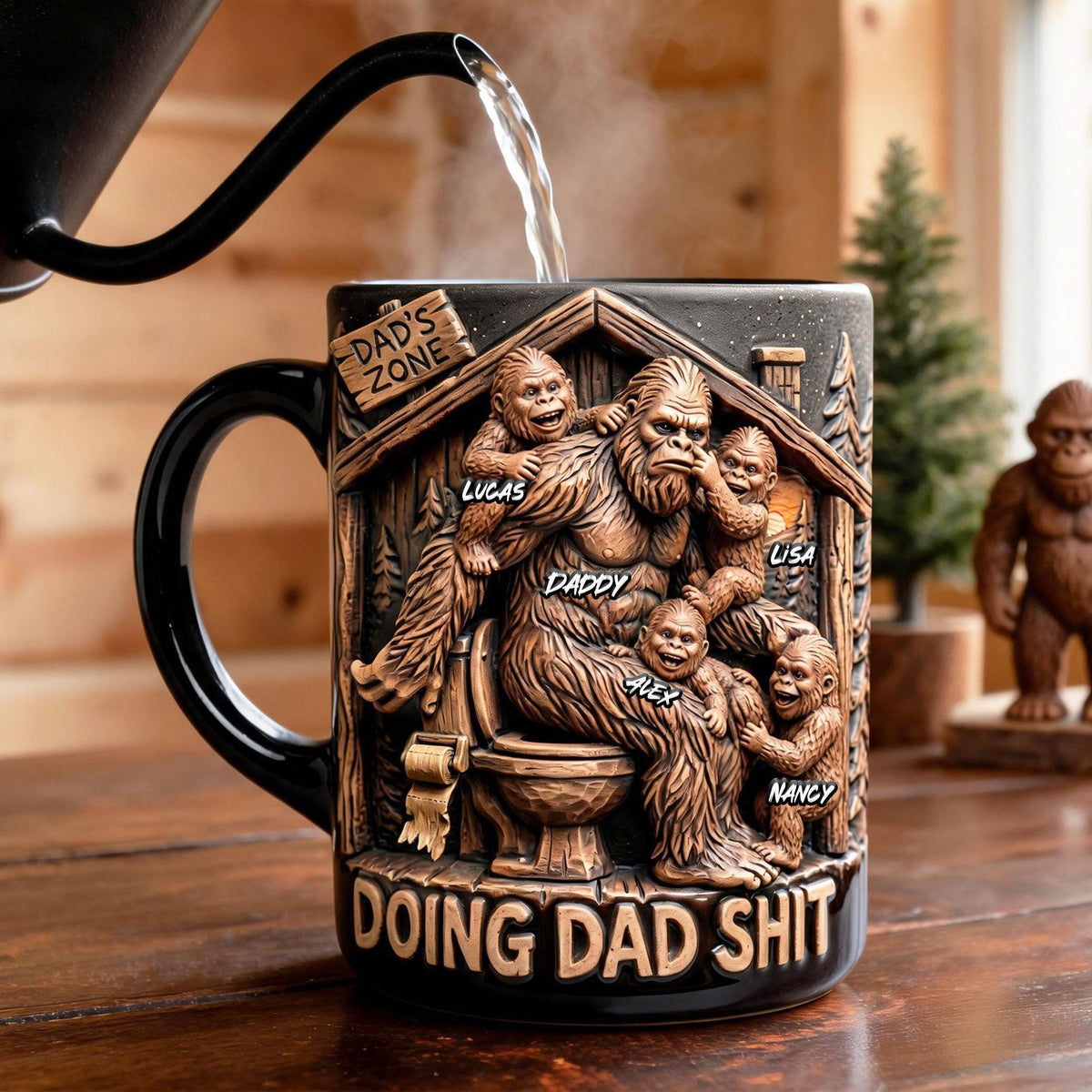 Dad's Rare Personal Space Fun Magic Mug - Personalized Gifts For Dads 01QHTI070526