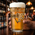 Best Dad Ever Beer Glass - Personalized Gifts For Dad 06huti230526