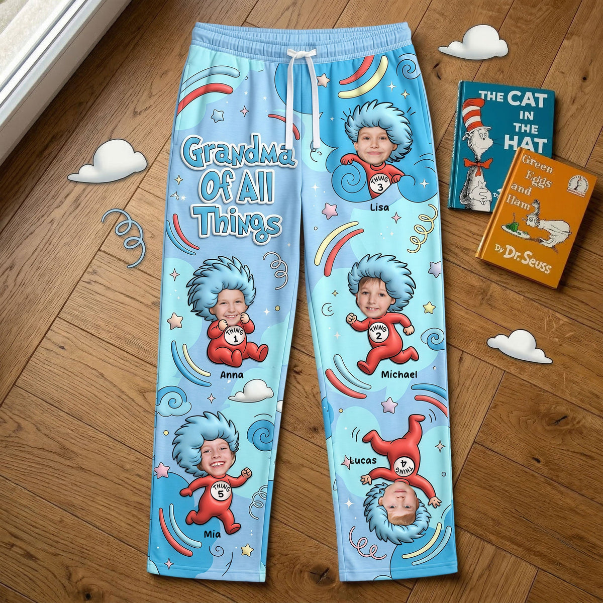 Love For Grandma Pajama Pants - Custom Photo Gifts For Grandmas 02nati130326