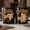 First Dad Now Grandpa Magic Mug - Personalized Gifts For Dads 03huti220526