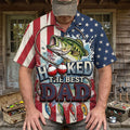 Hooked The Best Dad Hawaiian Shirt Personalized Gifts For Dad 03PATI150426