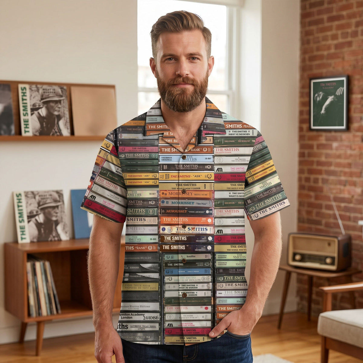 Rock 'n' Roll Hawaiian Shirt - Personalized Gifts 02huti270526