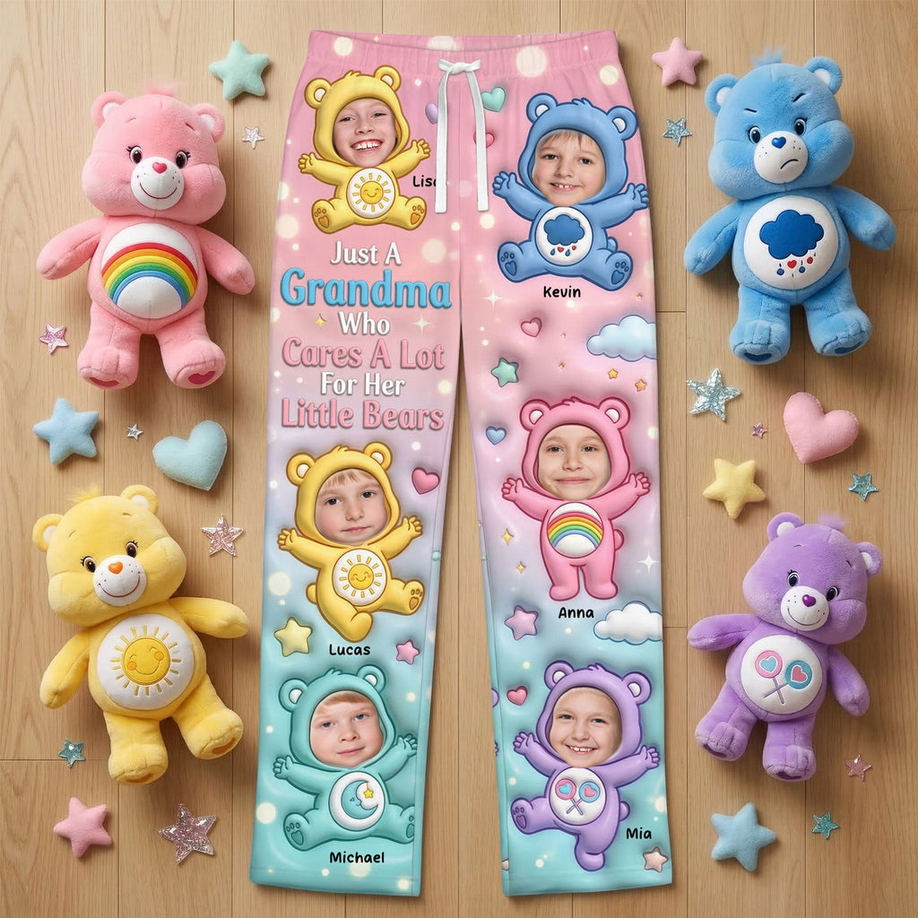 Grandma's Love Pajama Pants - Custom Photo Gifts For Grandmas 01nati130326