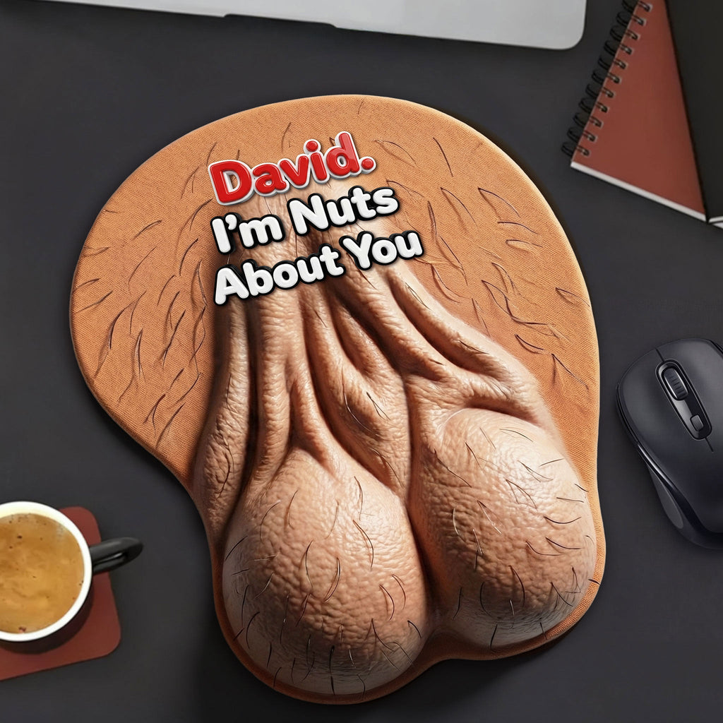 Spicy Humor Couple 3D Mouse Pad - Personalized Gift For Couples 011HUTI271225