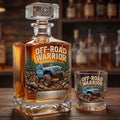 Rugged Trail Warrior Decanter Set - Personalized Gifts For Off-Road Lovers 01pati160326