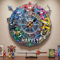 Legendary Team Hanging Wall Clock - Personalized Gifts 04huti130326