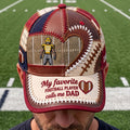 Best Football Parent Classic Cap, Personalized Gifts For American Foorball Dad & Mom 03QHTI230426