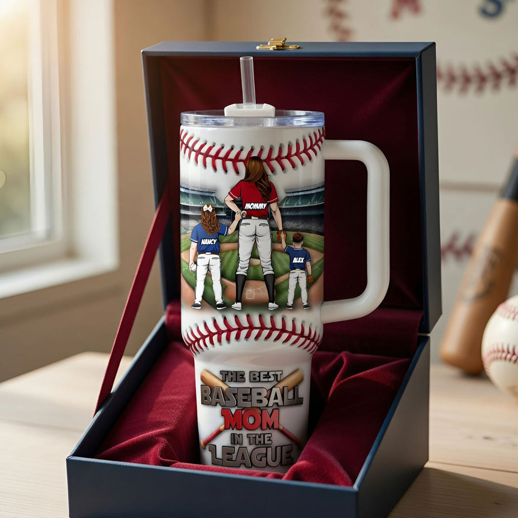 Baseball Mom Player 40oz Tumbler - Personalized Gifts For Mother's Day Tumbler 05TYTI150426