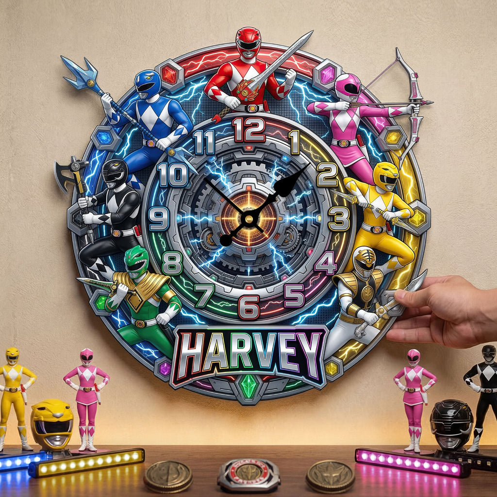Legendary Team Hanging Wall Clock - Personalized Gifts 04huti130326