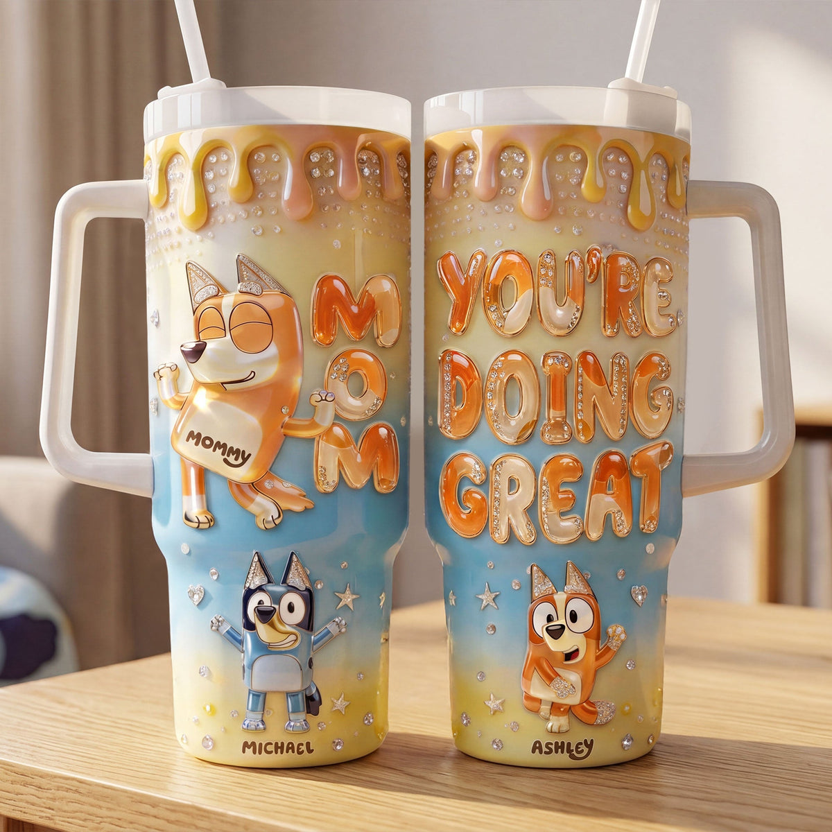 You're Doing Great Tumbler - Personalized Gifts For Moms 04pgti250426
