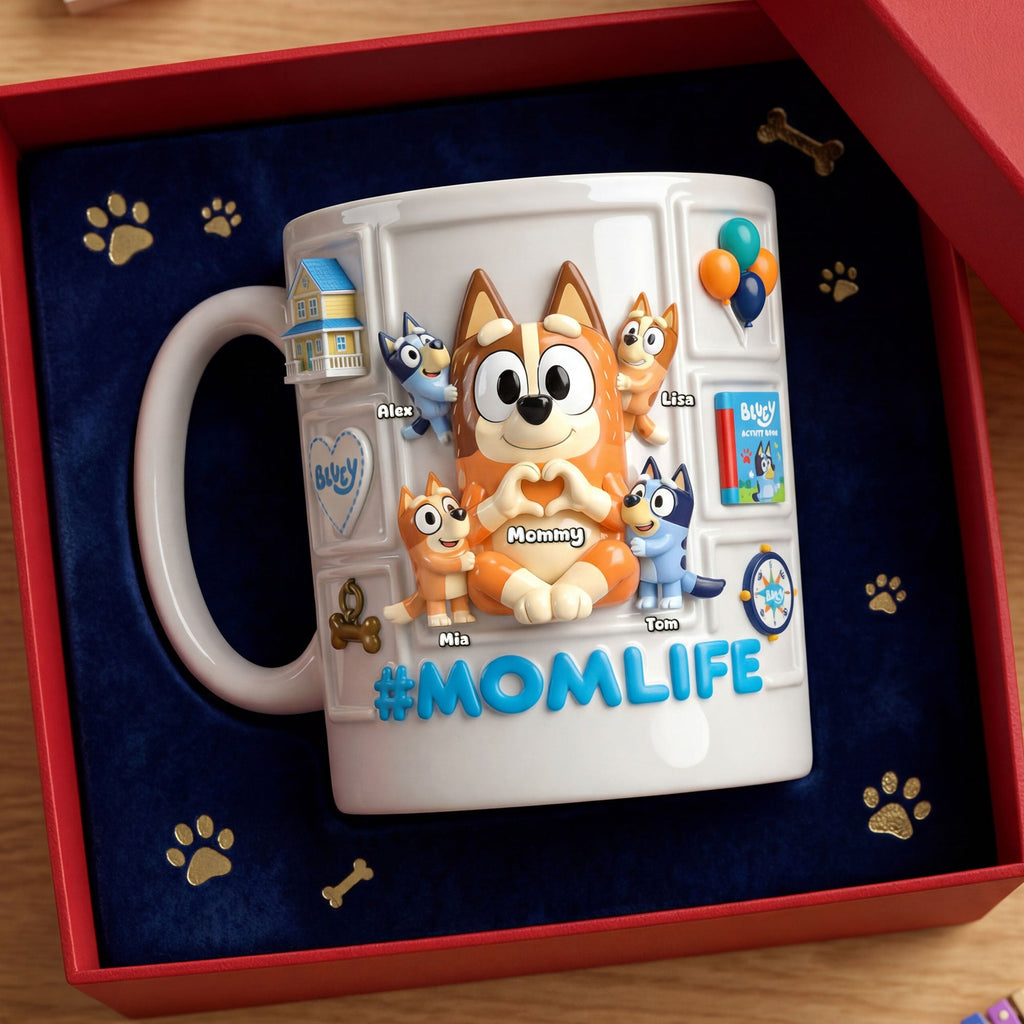 Mom Life Coffee Mug - Personalized Mother's Day Gifts 01ohti270326