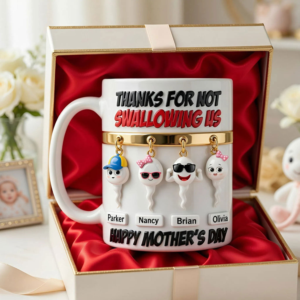 Funny Sperm Kids Coffee Mug - Personalized Gifts For Mom 04OHTI080426