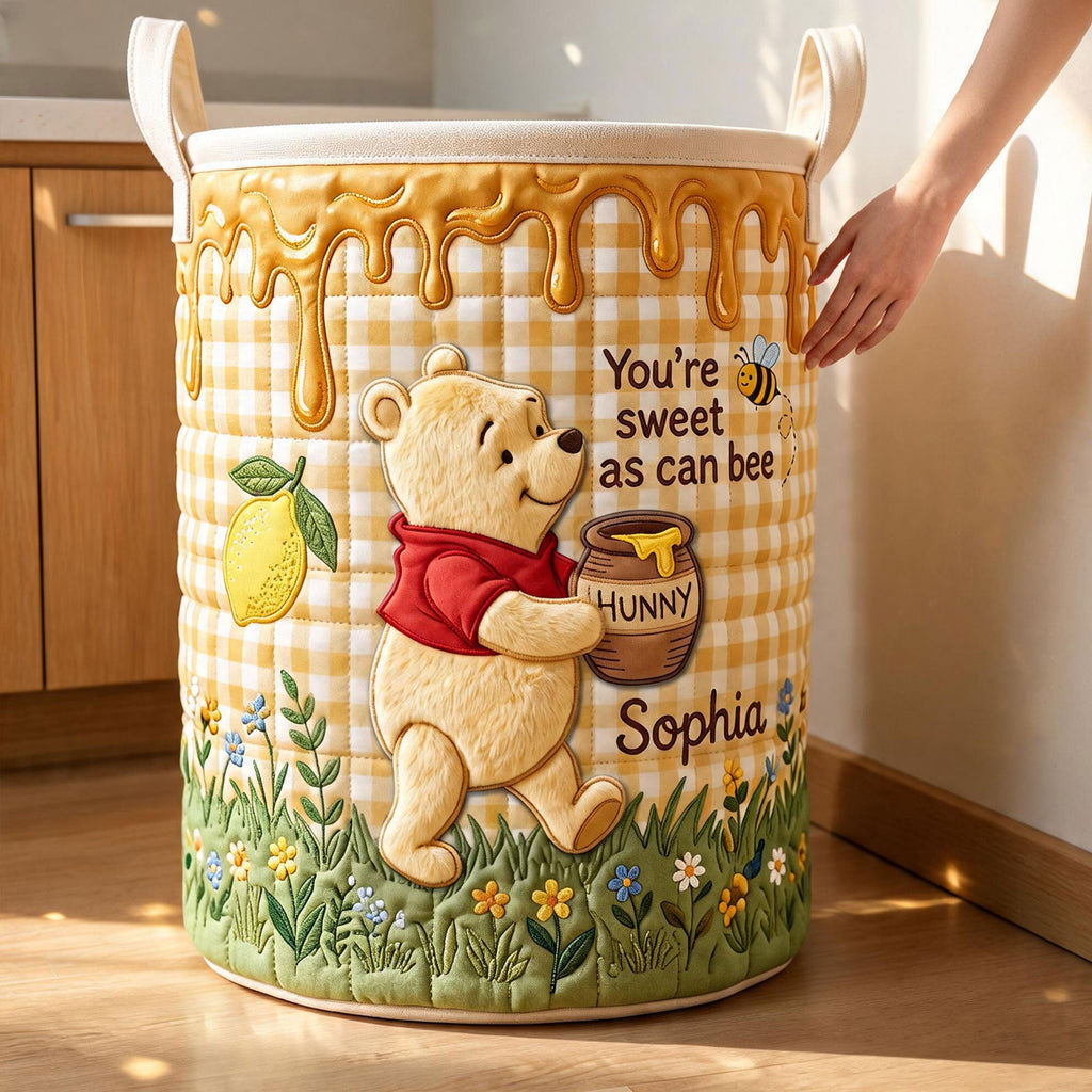 Sweet Quilt Laundry Basket - Personalized Gifts 03pati290626