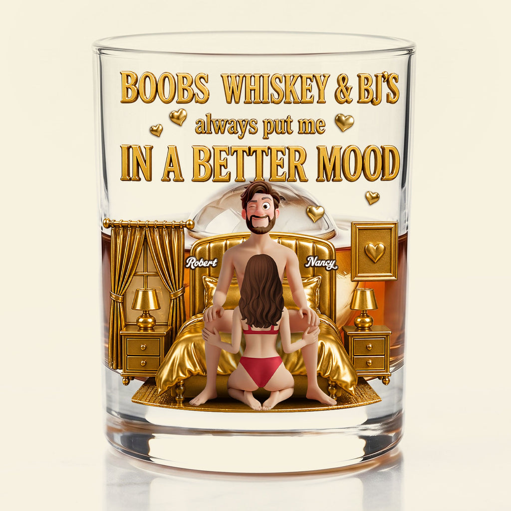Naughty Couples Drinking Glass - Personalized Gifts For Couples 02nati080626