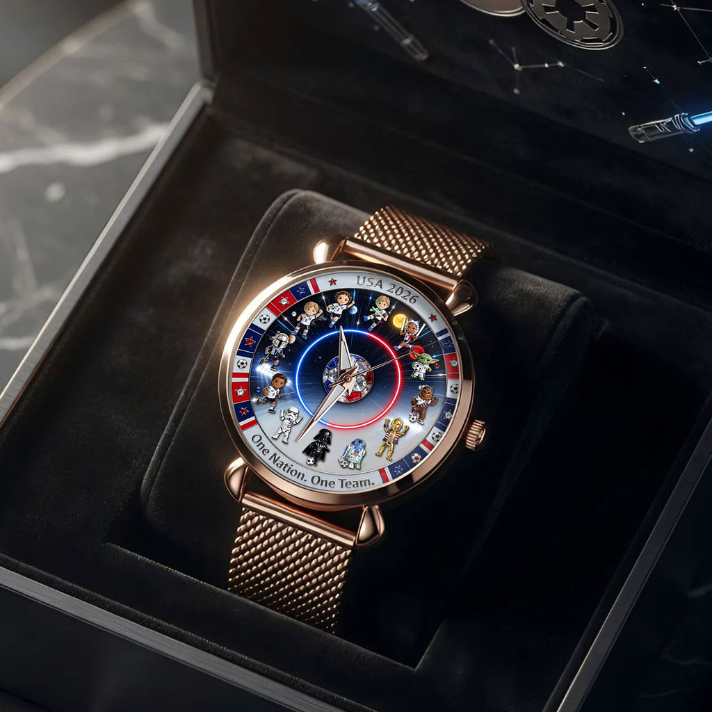 Unique Mesh Strap Quartz Watch Personalized Anniversary Gifts 02TOTI300526