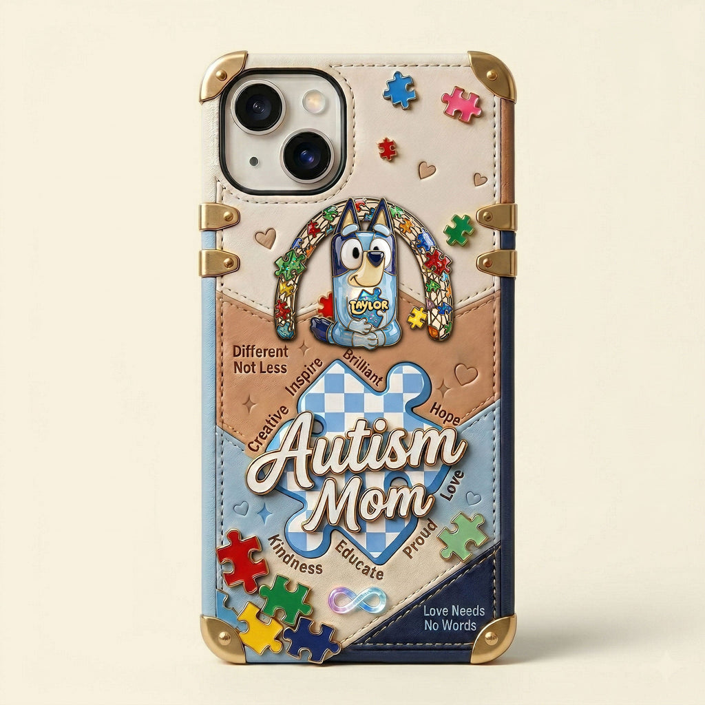 Cute Autism Mom Phone Case, Personalized Gifts For Autism Mom 03qhti100426