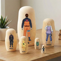 Legendary Clan Family Wooden Nesting Dolls - Personalized Gifts For Mother's Day 03qhhu090426