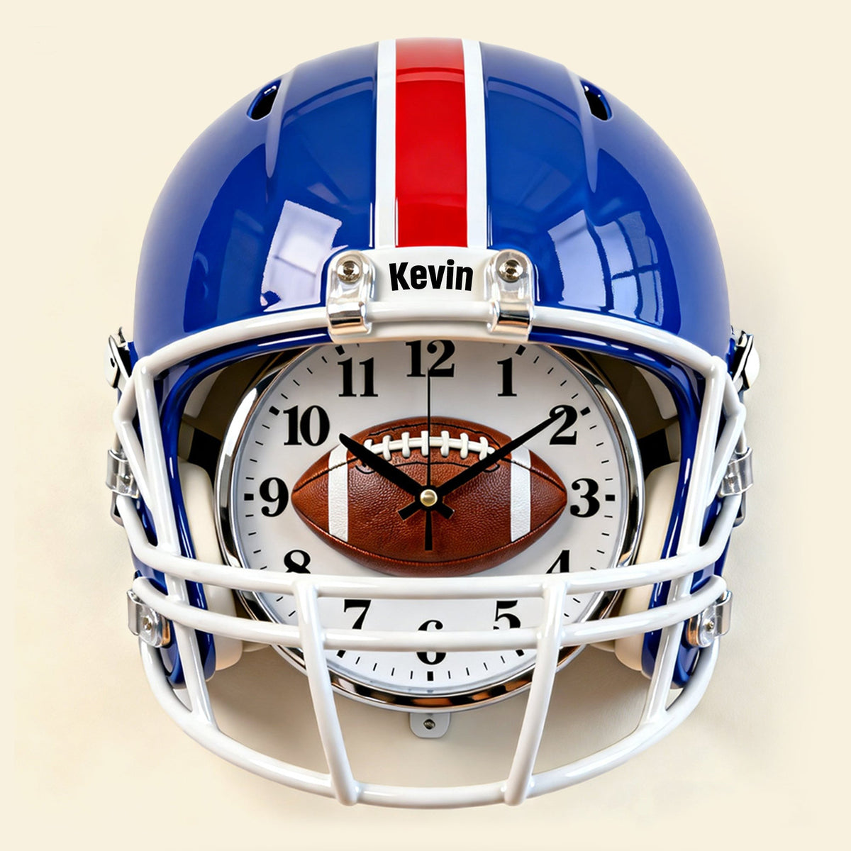 Helmet Hanging Wall Clock - Personalized Gifts For Sport Lovers 168nati080626