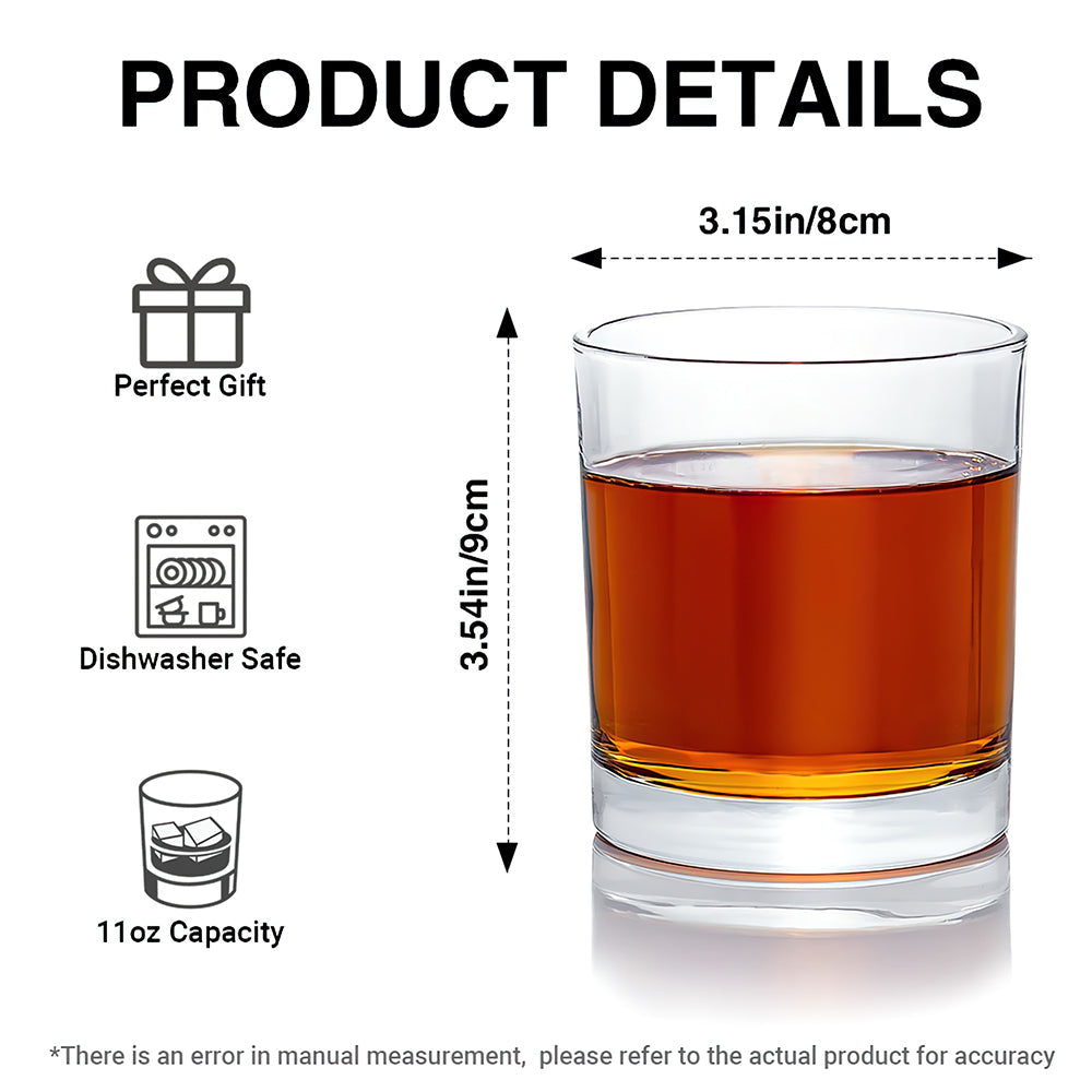 Kissing Childhood Couple 11oz Round Glass - Personalized Gifts For Couple Glass 01TYLU160626