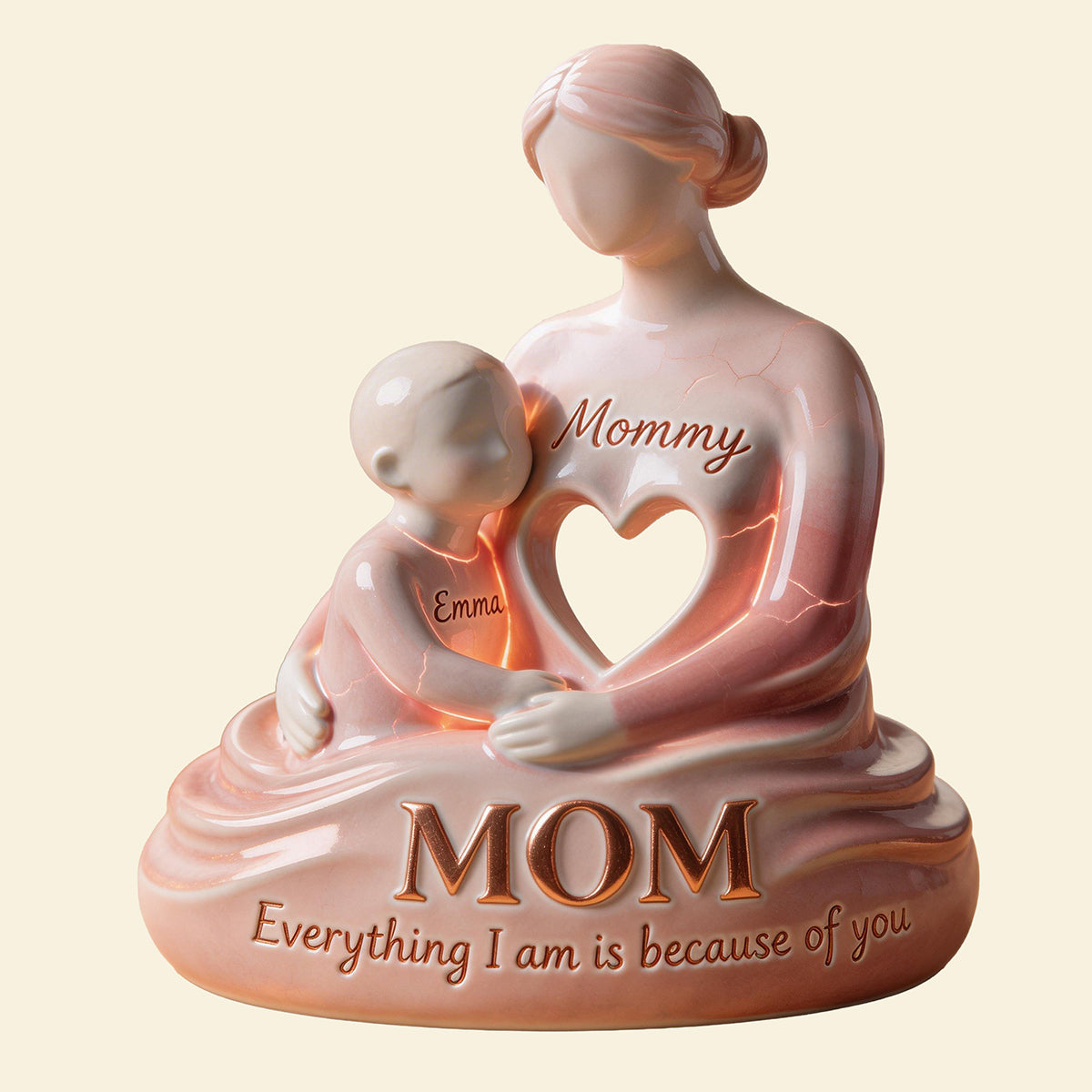 Loving Nurturing Mom Plaque - Personalized Gifts For Moms 02QHTA270226