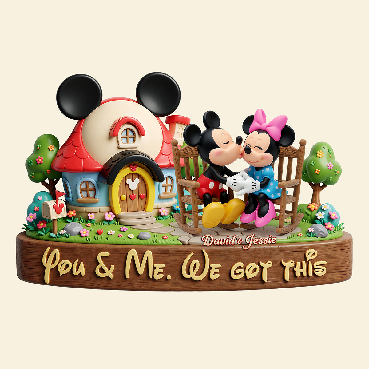 You And Me, We Got This Acrylic Plaque - Personalized Gifts For Couples 01tota240626